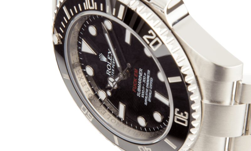 Here s Your Chance to Cop the Rare Supreme x Rolex Submariner